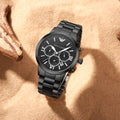 Emporio Arman_i Black Chronograph working W99