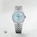 Role_x Oyster Perpetual Land Dweller Diamond Bazel