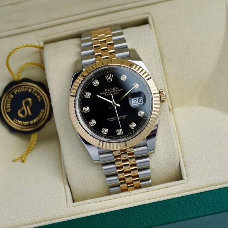 Role_x Oyster perpetual Date Just Automatic