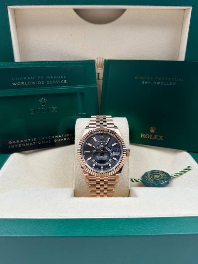 Role_x Oyster perpetual Sky Dweller Copper-Grey