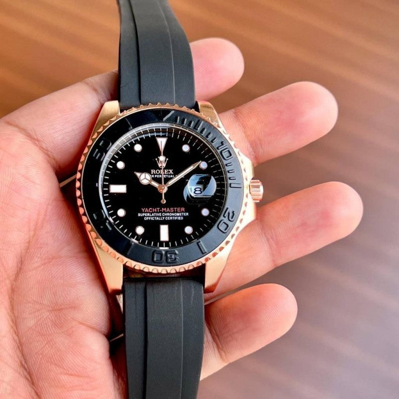 ROLE_X YACH ROSEGOLD WATCH