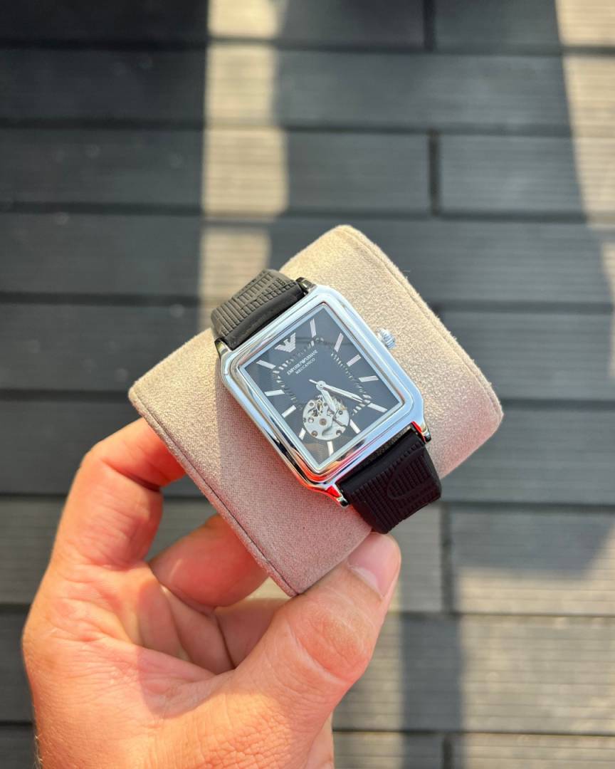 Emporio Arman_i Meccanico Automatic Black