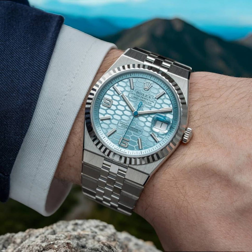 Role_x Oyster Perpetual Land Dweller Tiffany