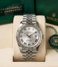 Role_x Oyster Perpetual Date Just Silver-Silver