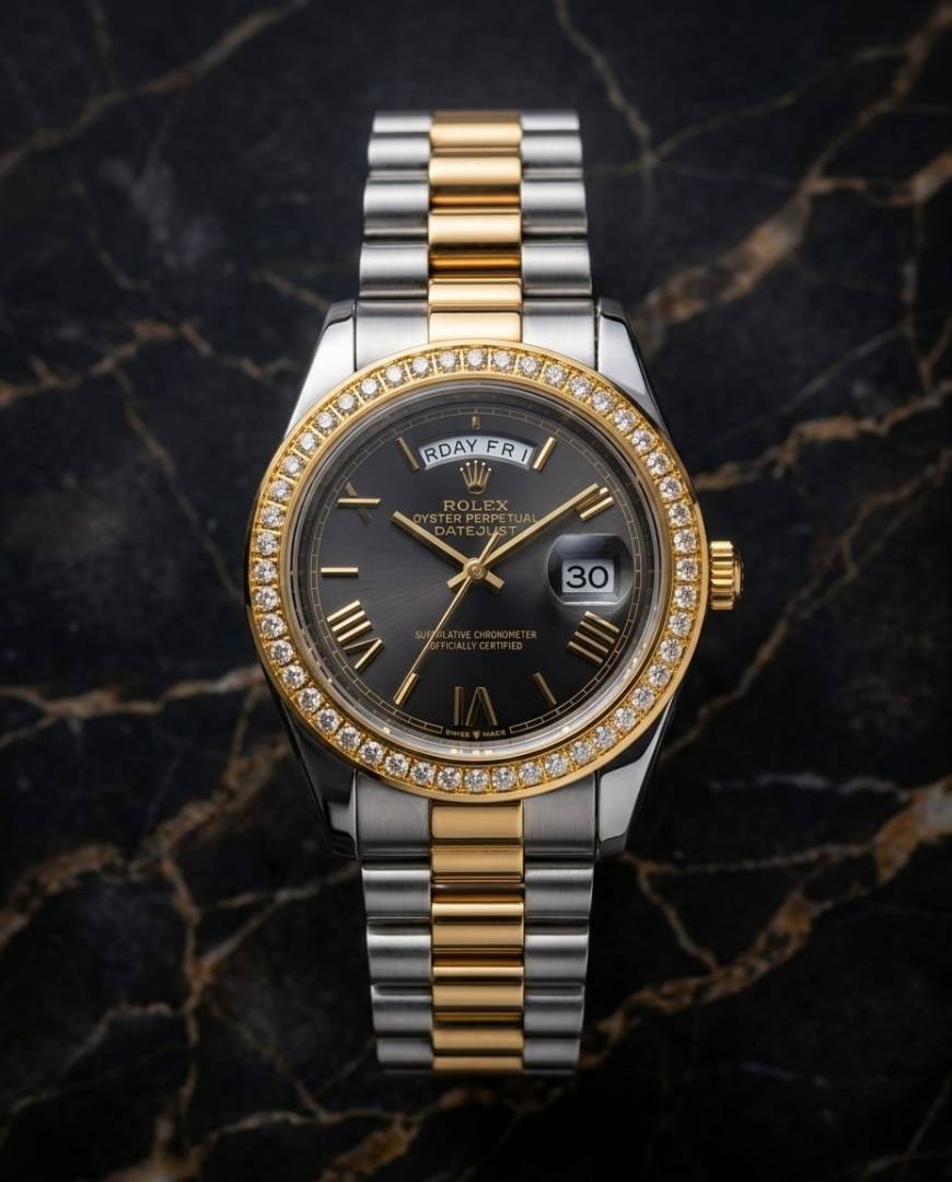 Role_x Oyster perpetual Day Date Diamond