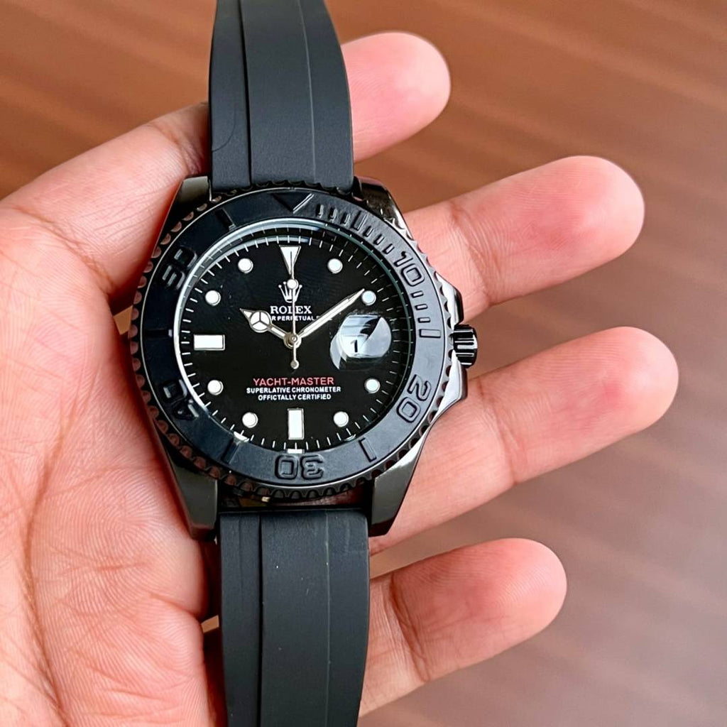 Role_x Oyster Perpetual Yach Master Battery Black