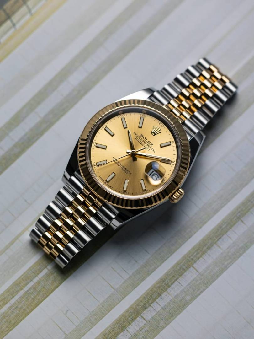 Role_x Oyster perpetual Date Just Automatic