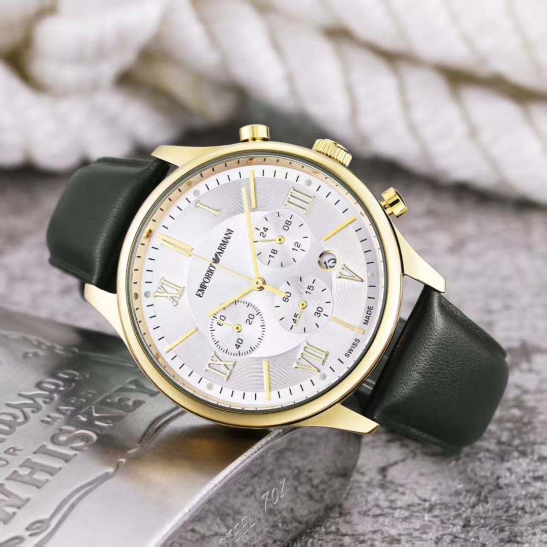 Emporio Arman_i Classic Black-Gold-White