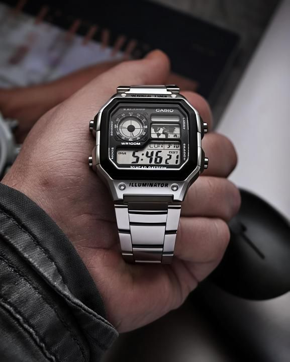 Casio illuminator AE 1200 WHD 1AV J1868