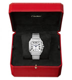 Cartiie_r Santos Automatic Silver-White