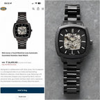 Fossii_l x Nick Jonas Machine Luxe Automatic full black