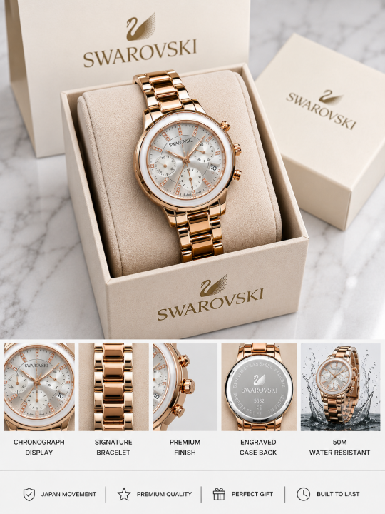 swarovskki Chronograp matrix Lady