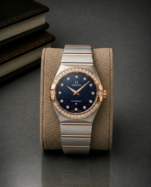 Omeg_ga Constellation Quartz luxury watch