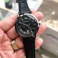 EMPORIO ARMAN_I BLACK MENS WATCH