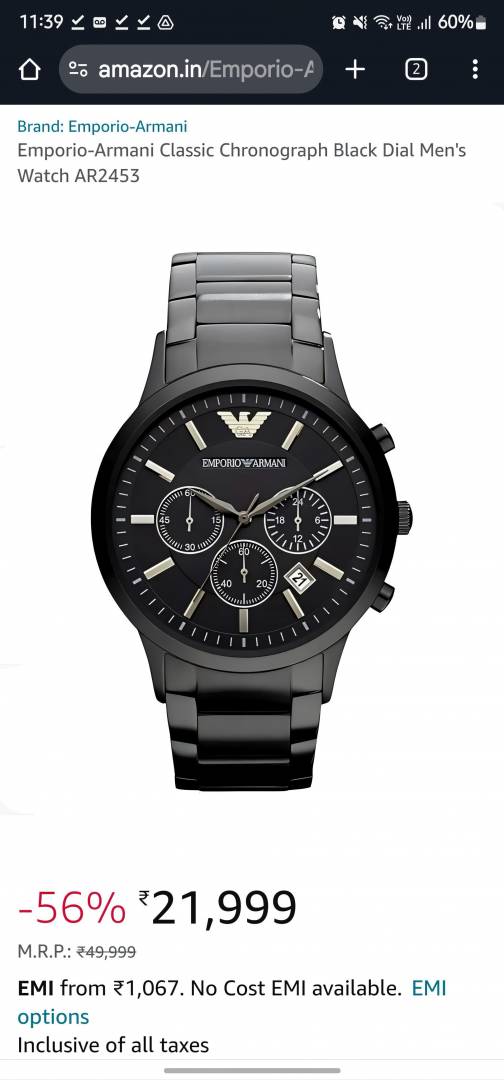 ARMAN_I MENS WATCH ALL WORKING