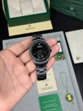 Role_x Oyster Perpetual Label Noir Automatic Black