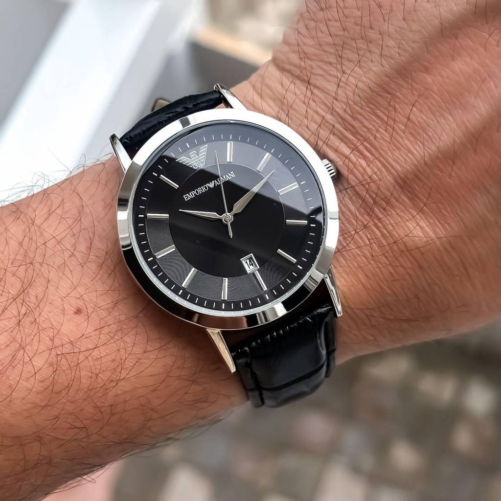 EMPORIO ARMAN_I SILVER MENS WATCH
