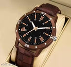 Stylish Leather Belt Gift Analog Watch